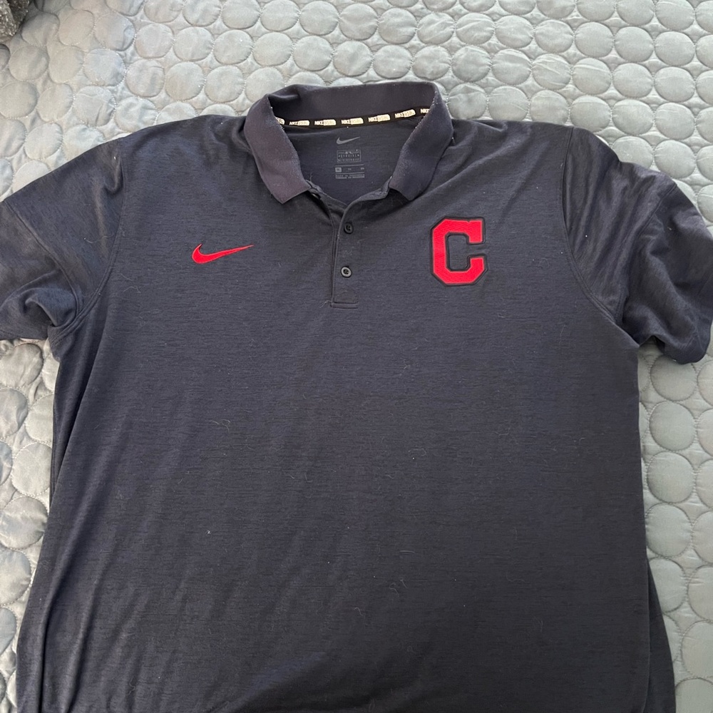 Nike Men's Cleveland guardians sports polo xl